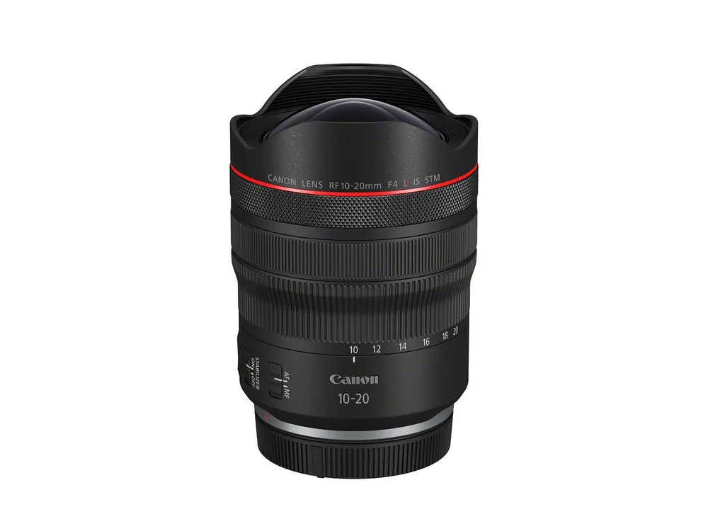 Canon RF 10-20 mm F4 L IS STM Ultraweitwinkel-Zoomobjektiv mit 16/12 STM-Stabilisator