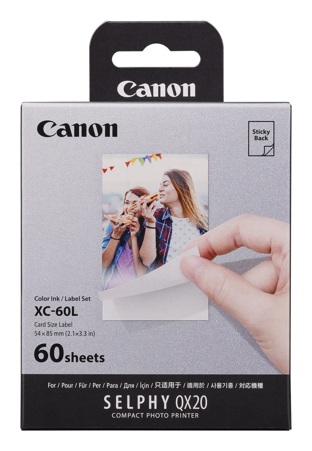 Canon XC-60L | 6756c001 | Farbstoffsublimation - 5.4x8.5 cm