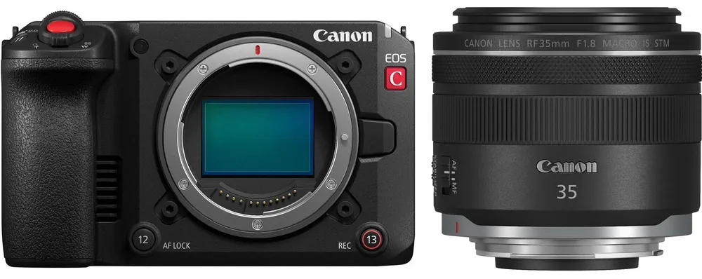 Canon EOS C50 + RF 35mm f1,8 Macro IS STM