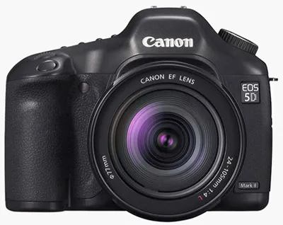 Canon EOS 5D Mark II 21,1 MP CMOS 5616 x 3744 Pixel Schwarz