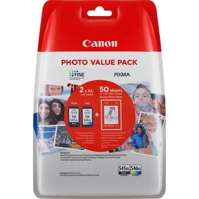 Canon 8286B012 Druckerpatrone 2 Stück(e) Original Hohe (XL-) Ausbeute Schwarz, Cyan, Magenta, Gelb