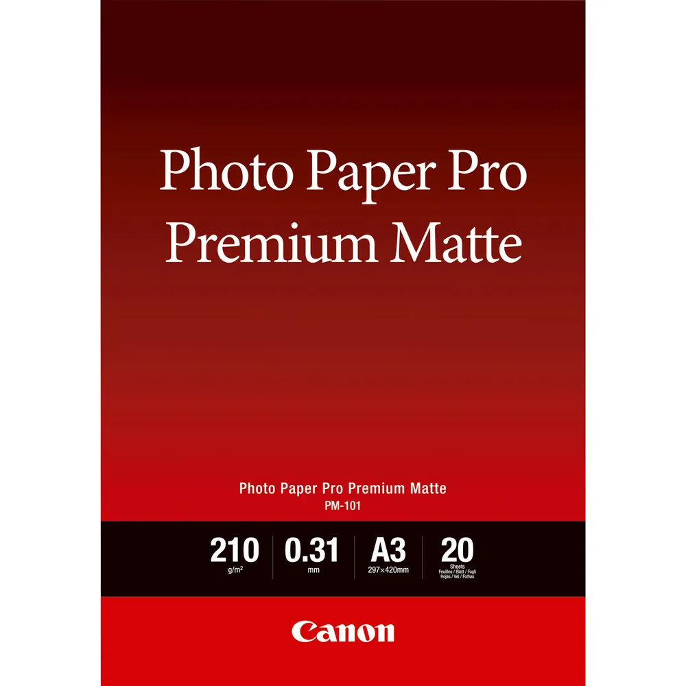 Fotopapier Canon A3 20 Blatt