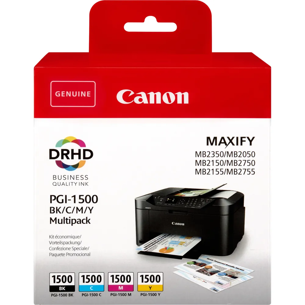 Canon 9218B005 Druckerpatrone Original Schwarz, Cyan, Magenta, Gelb