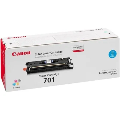 Tonerpatrone Original Canon 701 Ciano