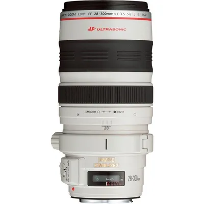 Objektiv Canon 9322A006 28-300 mm IS Ring USM EF-Mount Weiß