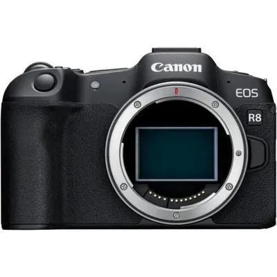 Spiegellose Kamera Canon EOS R8 Gehäuse 24,2MP 4K Ultra HD Sensor Full-Frame WiFi Bluetooth