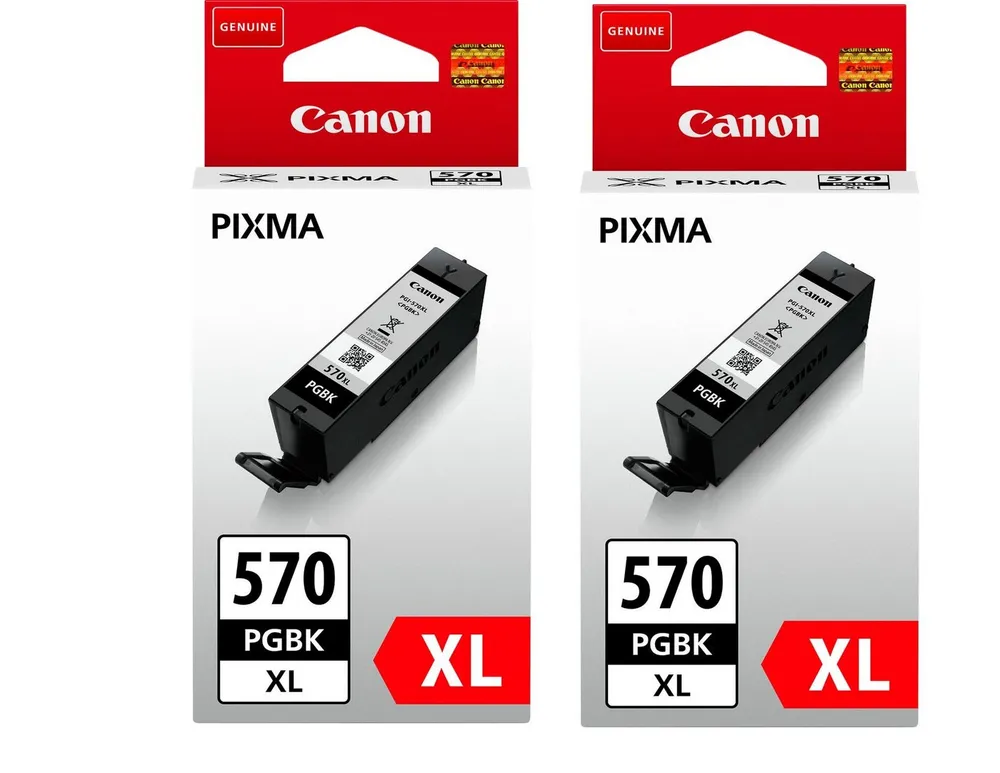 Canon Canon Original Patrone PGI-570XL (0318C001) 2er Set Tintenpatrone