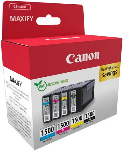 Canon Canon PGI-1500 BK/C/M/Y Tinte Multipack Tintenpatrone
