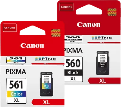 Canon PG-560XL + CL-561XL Druckerpatronen Kombipack