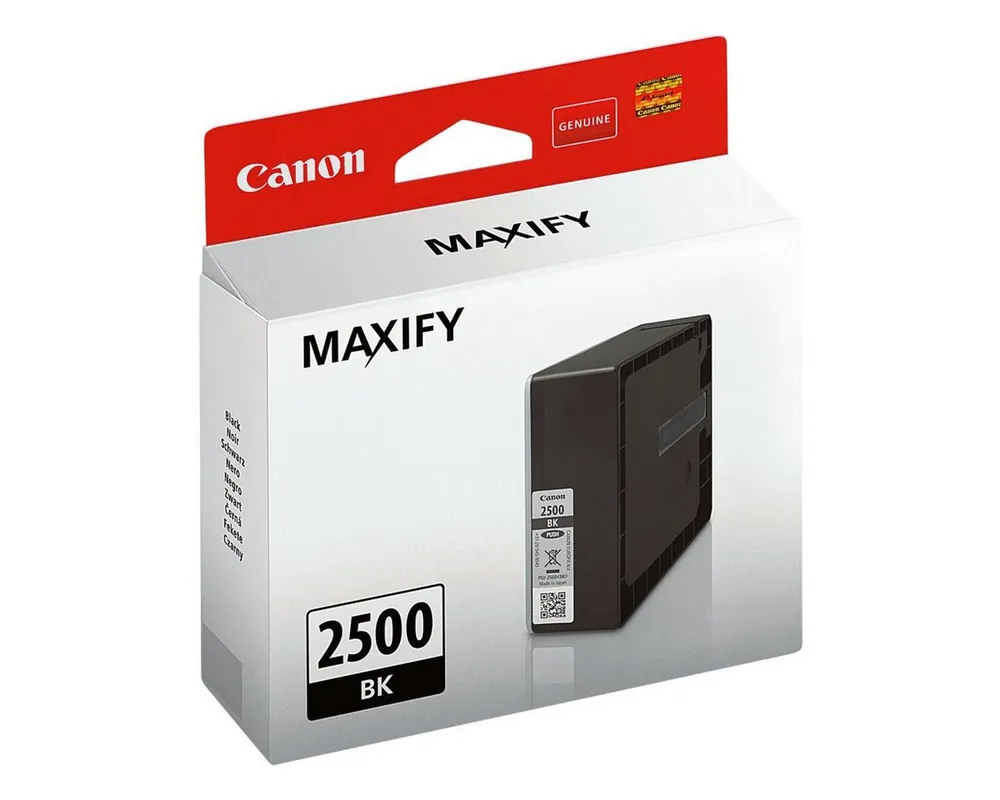 Canon PGI-2500 BK Tintenpatrone (1-tlg., Original Druckerpatrone, schwarz)