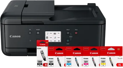 Canon PIXMA TR7650 + 1 XL-Patronen-Ersatzset