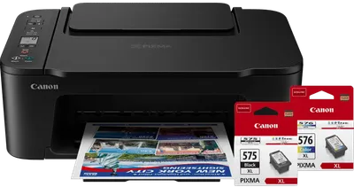 Canon PIXMA TS3750i + 1 Satz XL-Reservepatronen