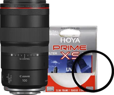 Canon RF 100mm f/2.8L Macro IS USM + Hoya UV-Filter