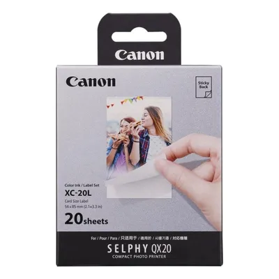Fotopapier Canon XC-20L für Sublimation 5.4x8.5 cm 20 Stück