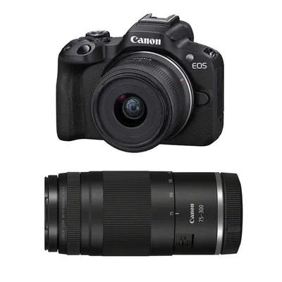 Kamera Mirrorless Canon EOS R50 24.2MP 18-150mm 4K Ultra HD WiFi Bluetooth
