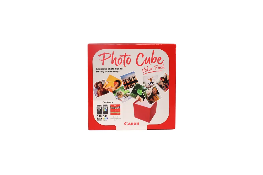 PG-540/CL-541+PP-201 Photo Cube, Tinte+Fototpapier (2) BLK-COL (5225B012)