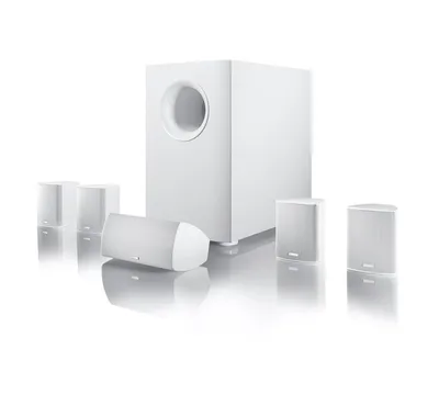 5.1 Heimkino-System MOVIE 135 WEISS
