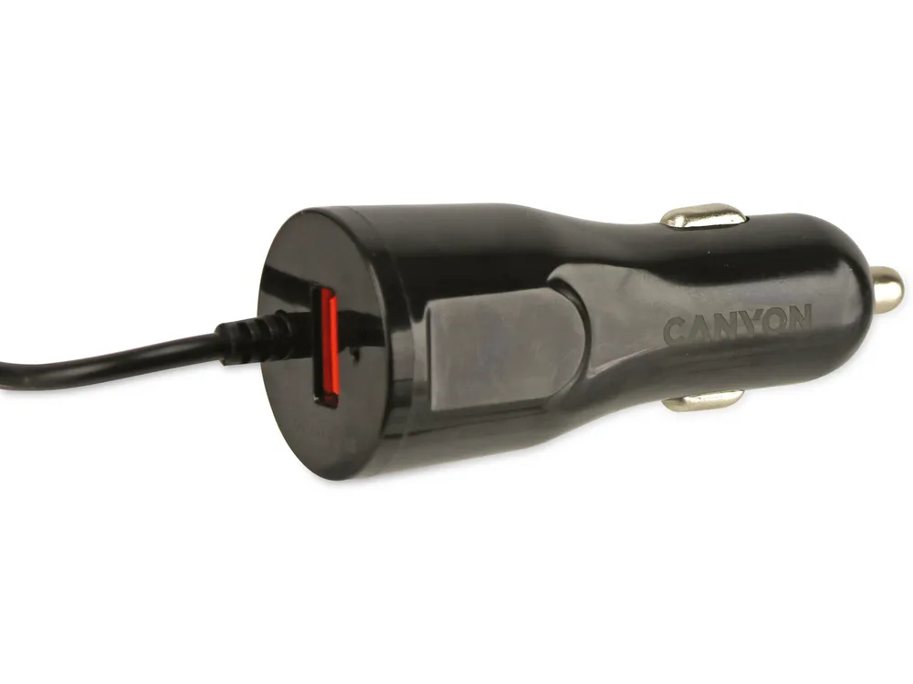 CANYON USB-Lader, KFZ, CNE-CCA033B, Lightning, USB 5V/2,4 A