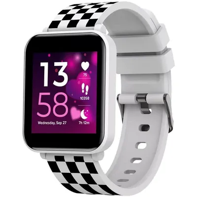 Canyon CNE-KW43 Bluetooth 43,5mm IPS Schwarz Weiß Silikon IP67 Herzfrequenzmonitor Kind