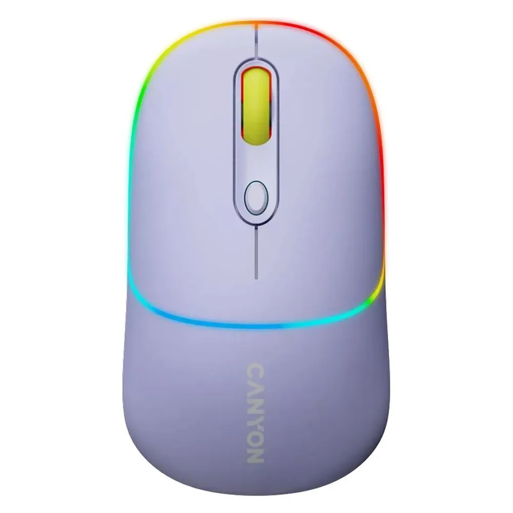 Canyon MW-22, 2in1 wireless optical mouse Bluetooth / Wireless USB, 800/1200/1600 DPI, 4 print (Kabellos)