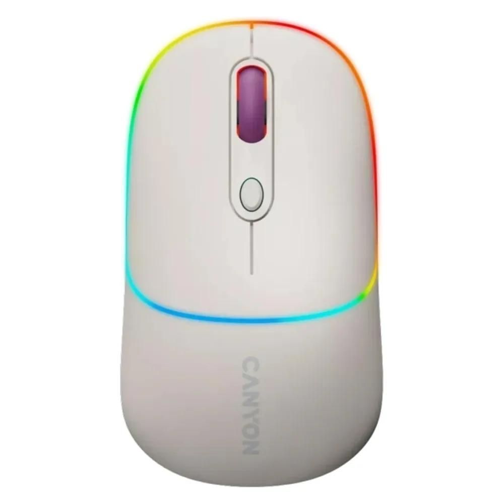 Canyon MW-22, 2in1 wireless optical mouse Bluetooth / Wireless USB, 800/1200/1600 DPI, 4 print (Kabellos)