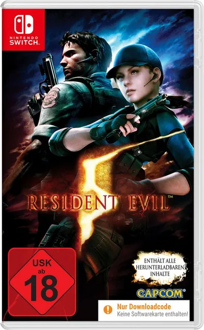 Resident Evil 5 - Code in the Box - [Nintendo Switch] Nintendo Switch