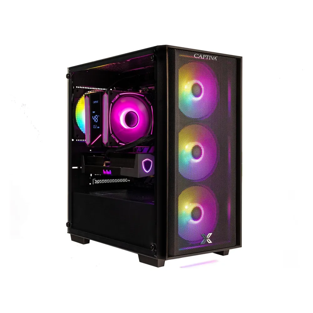 Desktop-PC CAPTIVA 102385 AMD Ryzen 7 5700X 16GB 1TB SSD RTX 5070 FreeDOS
