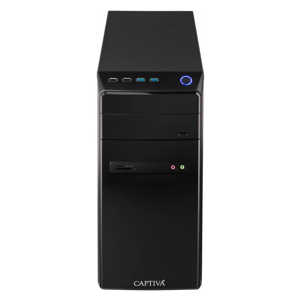 Desktop-PC CAPTIVA 95658 AMD Ryzen 5 5600G 8GB 250GB SSD Radeon Windows 11 Home WiFi6
