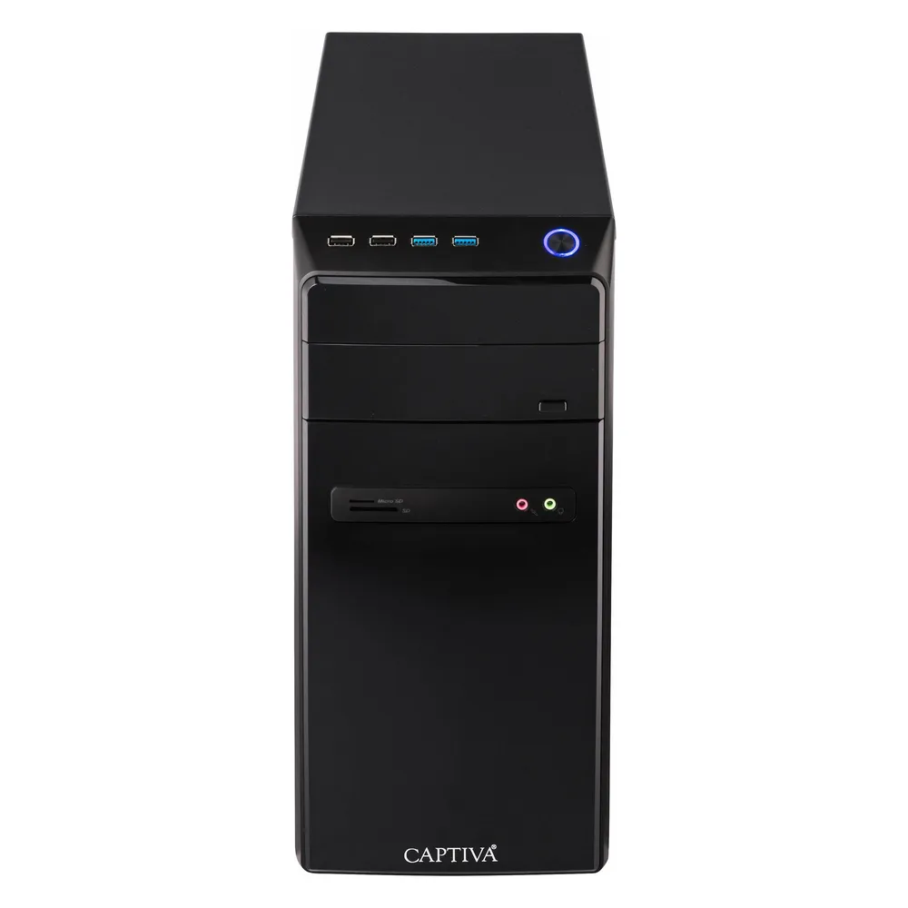 Desktop-PC CAPTIVA 95690 Intel Core i5-14400 16GB 1TB SSD Intel UHD Graphics FreeDOS WiFi 6
