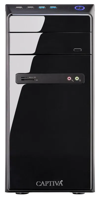 CAPTIVA Power Starter R81-554 Business-PC (AMD Ryzen 5 5500GT, -, 16 GB RAM, 1000 GB SSD, Luftkühlung)