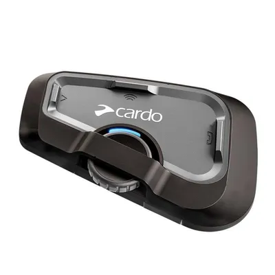 Intercom Cardo FRC4X003 kabellos Bluetooth 5.2 Motorrad 4 Kanäle 1200 m Schwarz