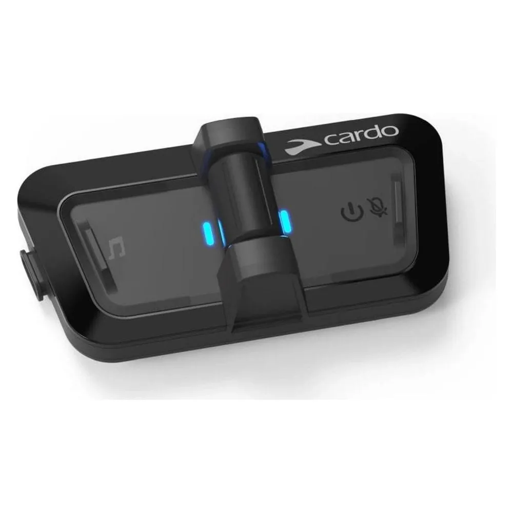 Intercom Cardo Outdoor Bluetooth 5.2, 4 Kanäle, IP67, JBL-Lautsprecher 40 mm, Schwarz