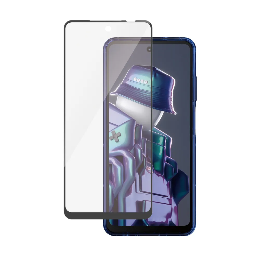CARE by PanzerGlass Displayschutzglas Ultra-Wide Fit Screen Protection für HMD Fusion, Displayschutzfolie, Schutzfolie, Bildschirmschutz, kratz- & stoßfest