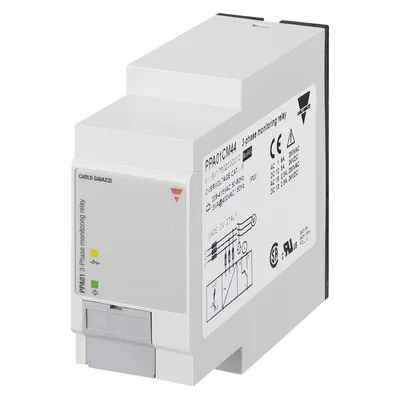 Carlo Gavazzi Fasefølge-/fasebrudsrelae 208-480V AC 1 polet skiftekontaktsaet 8A til 11 polet sokkel
