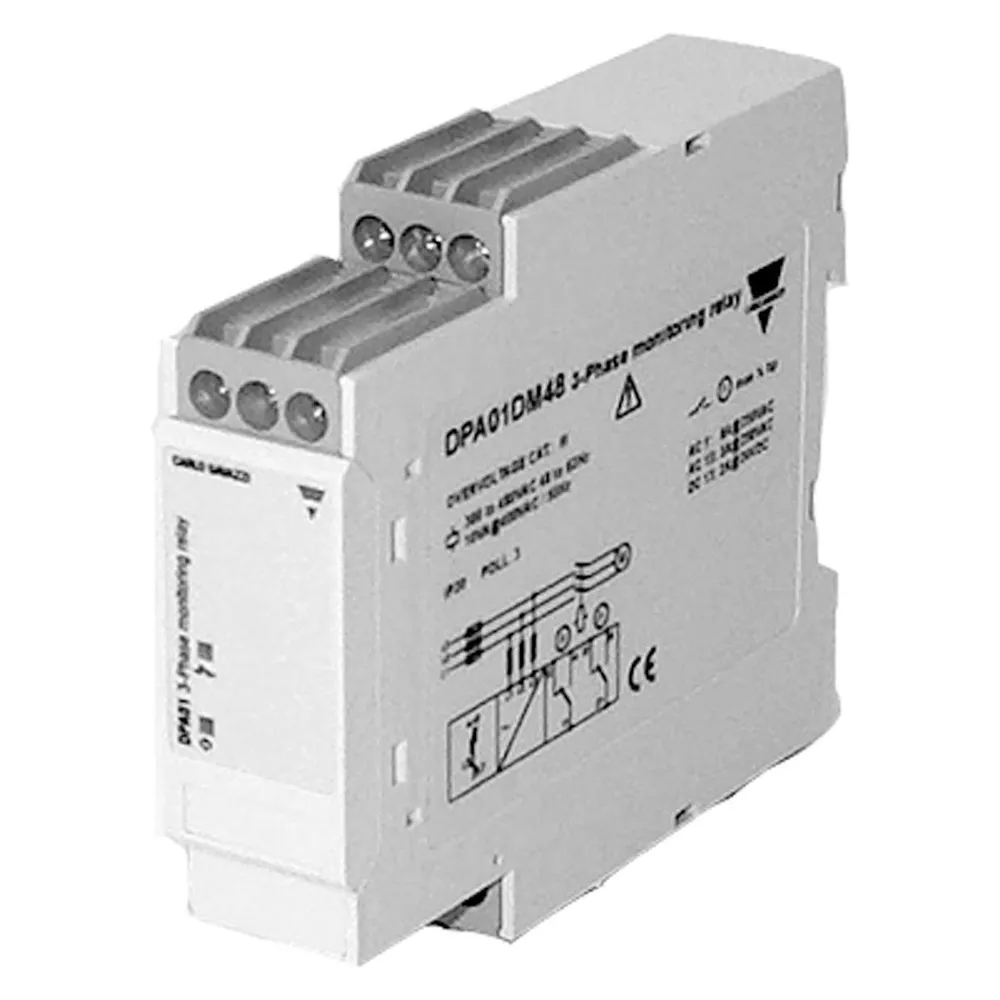 Carlo Gavazzi Phase Monitor SPDT 8/5A 208-480AC DIN