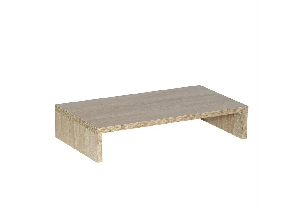 CARO-Möbel Monitorständer MONITOR, (Bildschrimerhöhung 50cm breit, Schreibtischaufsatz sonoma eicheoptik)