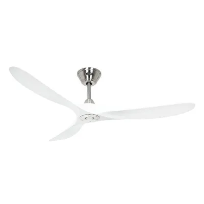 Ventilator CasaFan Eco Genuino 315224 152 cm Weiß Chrom Fernbedienung