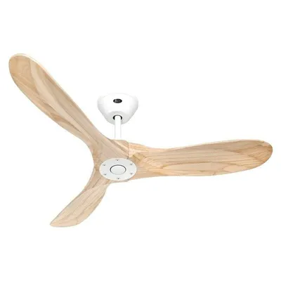 Ventilator CasaFan 312219 Eco Genuino 122cm Holz Weiß Fernbedienung