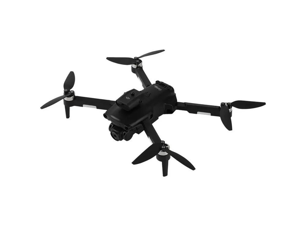 Casativo Faltbarer RC-WLAN-Quadrocopter mit HD-Kamera, Rückkehr-Funktion Drohne (Hinderniserkennung & Zusatz-Akku)