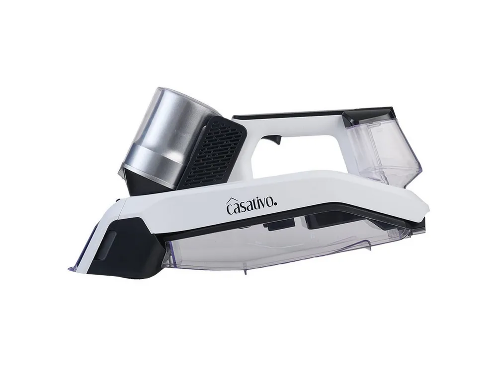Casativo Nass-Trocken-Akkusauger Nasssauger 60W Fleckenreiniger Waschsauger für Polster & Teppiche, 60 W, beutellos, Li-Ion-Akku, 2 Geschwindigkeitsstufen, starker Fleckenentferner