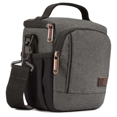 Case Logic Kameratasche Kamera-Tasche Era Universal Schutz-Hülle Grau, Gürtel-Schlaufe Innenfutter für DSLR DSLM Systemkamera