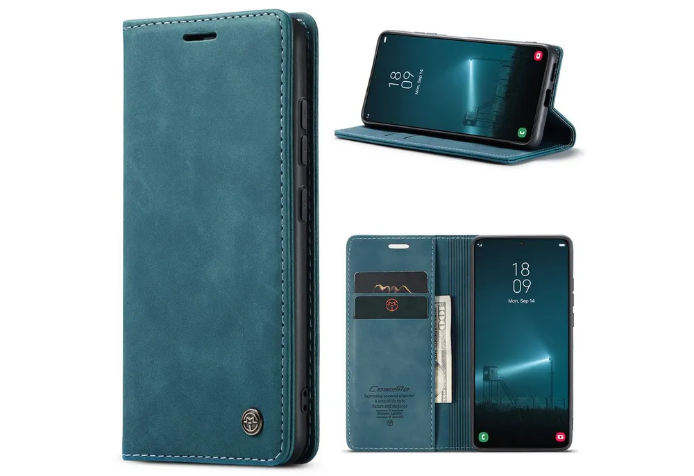 CaseMe Handyhülle Handyhülle für Xiaomi Redmi 15C/Poco C85-Dunkles Zyanblau