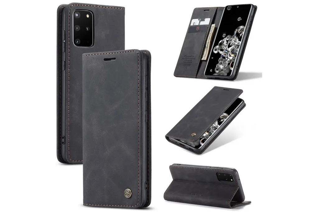 CaseMe Handyhülle Premium Hülle für Samsung Klapphülle