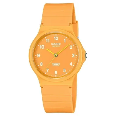 Casio MQ-24B-9BEF 34,9mm Rund Resin Orange Wasserdicht Unisex 3 Jahre Batterie