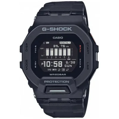 Casio G-Shock GBD-200-1ER Bluetooth 45,9mm Schwarz Wasserdicht 20ATM