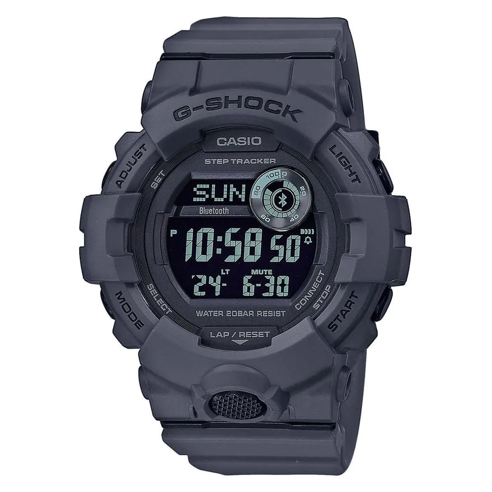 Casio G-Shock GBD-800UC-8ER Bluetooth 48,6mm Blau Resin Wasserdicht 20ATM
