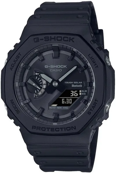 CASIO G-SHOCK GA-B2100 Smartwatch, Solaruhr, Armbanduhr, Herrenuhr, Stoppfunktion, Weltzeit