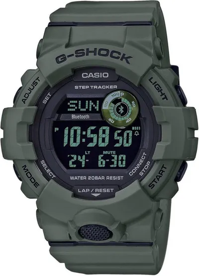 CASIO G-SHOCK GBD-800 Smartwatch, Quarzuhr,Armbanduhr,Herrenuhr,Schrittzähler,bis 20bar wasserd.digital