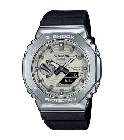 CASIO G-SHOCK GBM-2100A Smartwatch, Armbanduhr, Herren,Bluetooth, Solarbetrieb, Flight Log Memory
