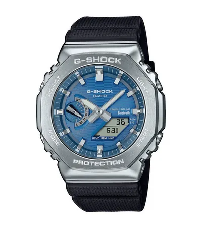 CASIO G-SHOCK GBM-2100A Smartwatch, Armbanduhr, Herren,Bluetooth, Solarbetrieb, Flight Log Memory